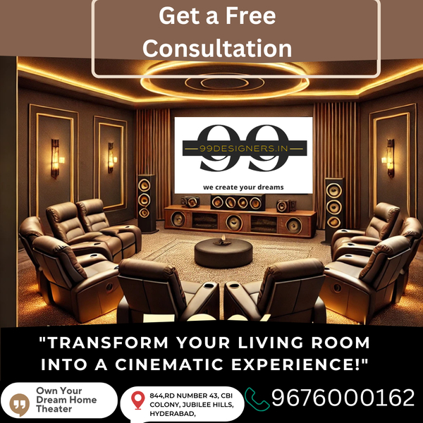 Cover photo of 99Designers Home Theatres & AV Solutions – Premium Home Cinema Rooms & Acoustic Setup